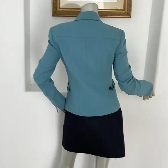 WORTH Bluestar Zip Jacket Size 2 NWT - Picture 2 of 12